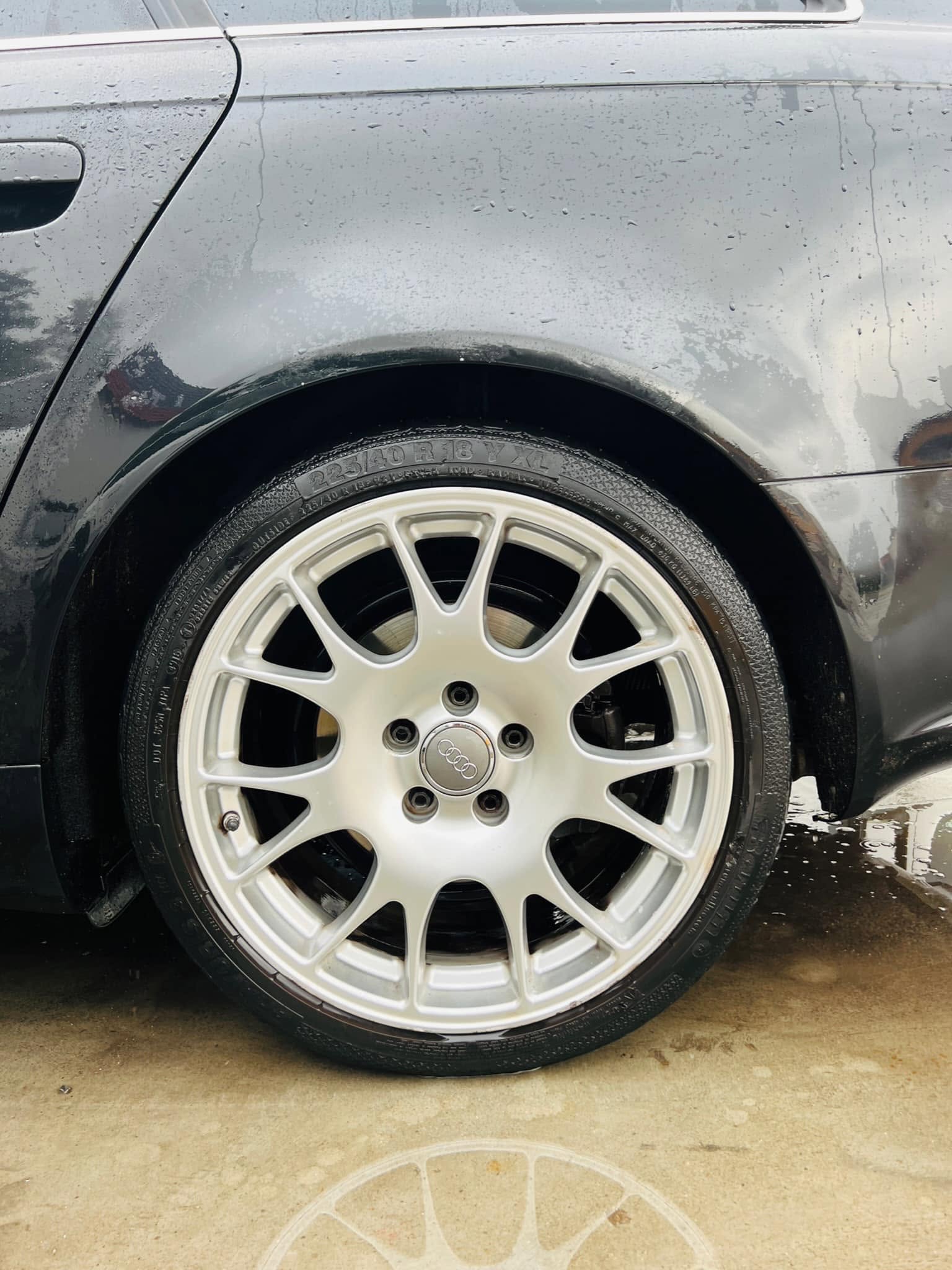 Realizacja - Audi A4, felga po myciu